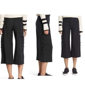 Rag & Bone Women's Ellis Pants Size 10 Cropped Wide Leg Trousers